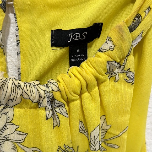 J.B.S. Multicolored Ruffled Halter Sundress - Picture 2 of 5